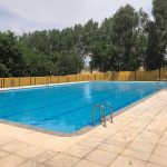 Malla piscina La Gineta | Cerralba Cerramientos Albacete