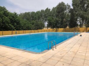 Malla piscina La Gineta | Cerralba Cerramientos Albacete