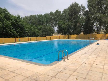 Malla piscina La Gineta | Cerralba Cerramientos Albacete