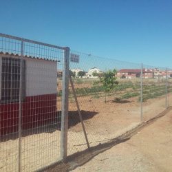 Malla simple torsión galvanizada en Casas Ibañez | Cerramientos metálicos Albacete