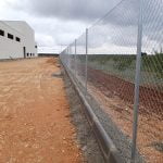 Malla galvanizada bodega cuenca | Trabajos realizados Cerralba, cerramientos Albacete