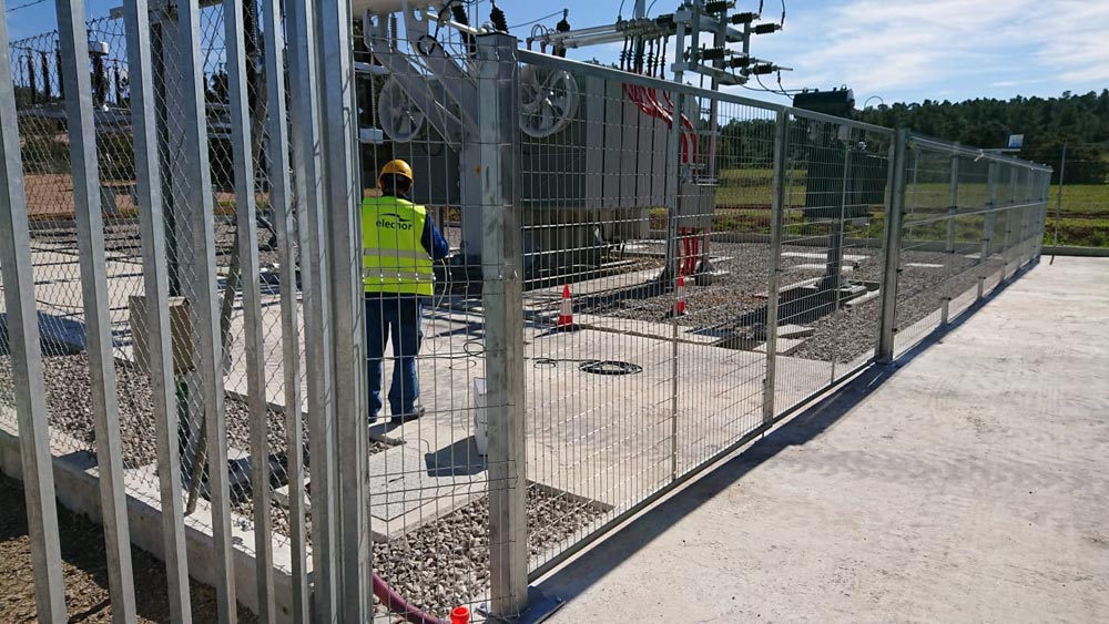 Vallado en central de Cofrentes, Valencia | Trabajos realizados Cerralba Albacete