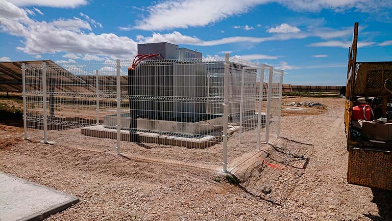 Vallados con malla hércules de Transformadores | Cerralba