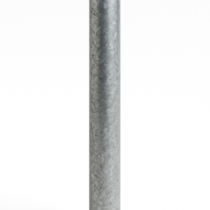 Poste recto central galvanizado 1,25 m