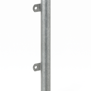 Poste recto de arranque galvanizado 48x1,20 mm