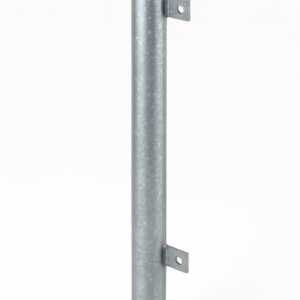 Poste recto esquinero galvanizado 48x1,20 mm