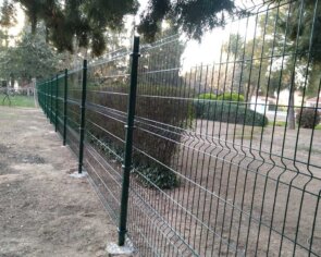 Instalación de malla hércules en residencial